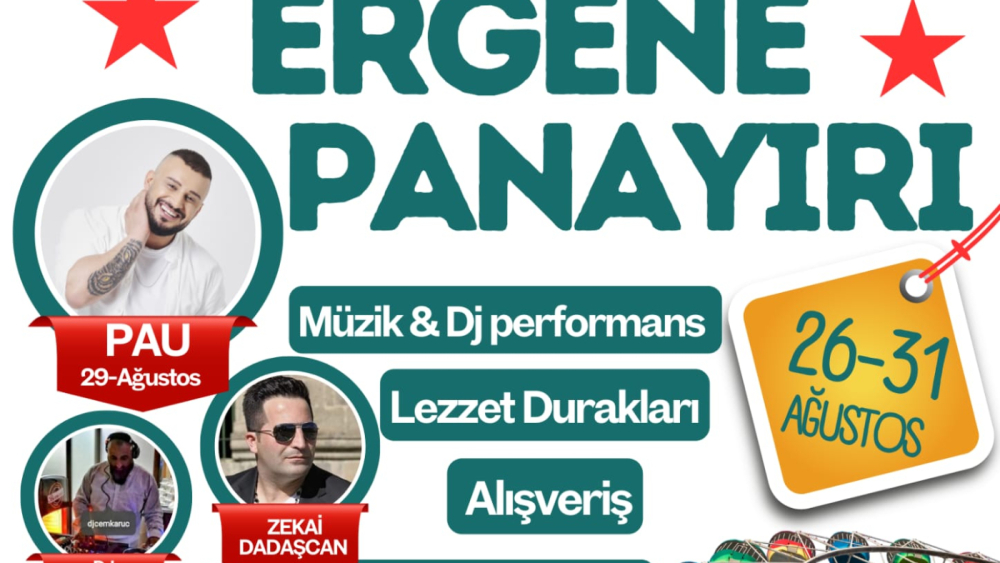 ERGENE’DE PANAYIR COŞKUSU BAŞLIYOR